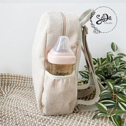 Soda Fashion Backpack Rib Beige