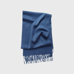100% cashmere woven scarf with fringe in a variety of colors including lemon, chilli, dusty rose, dusty blue, raspberry, timber green, smoky grey, star dust, pale taupe, vanilla, camel, and sand dune.