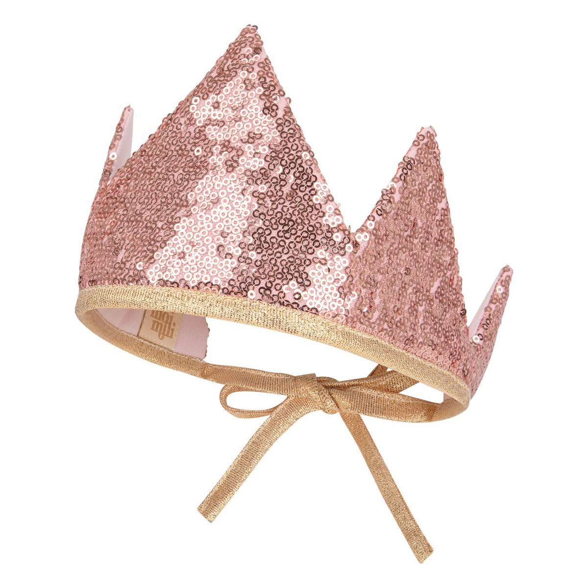 Kroon met "roze pailletten"