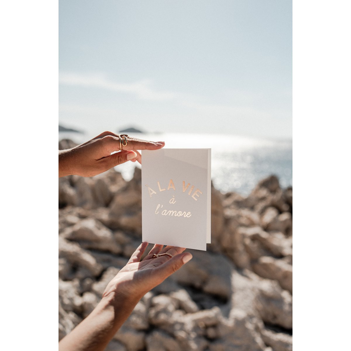 Golden Love Card