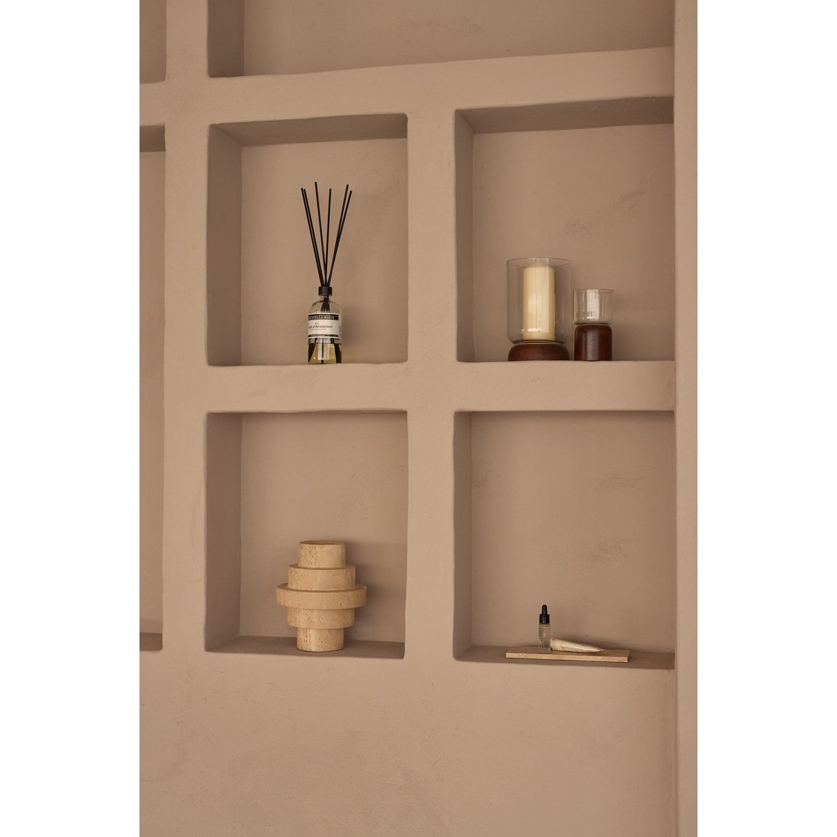 Travertine Agano Vase M