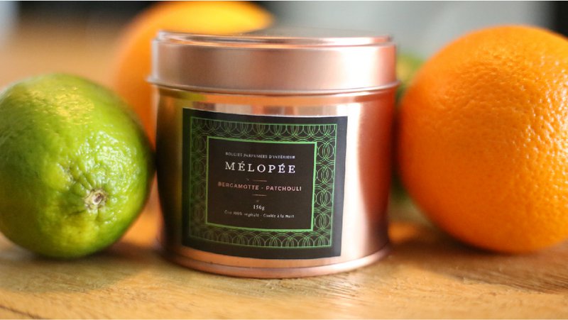 MELOPEE Bergamot small candle