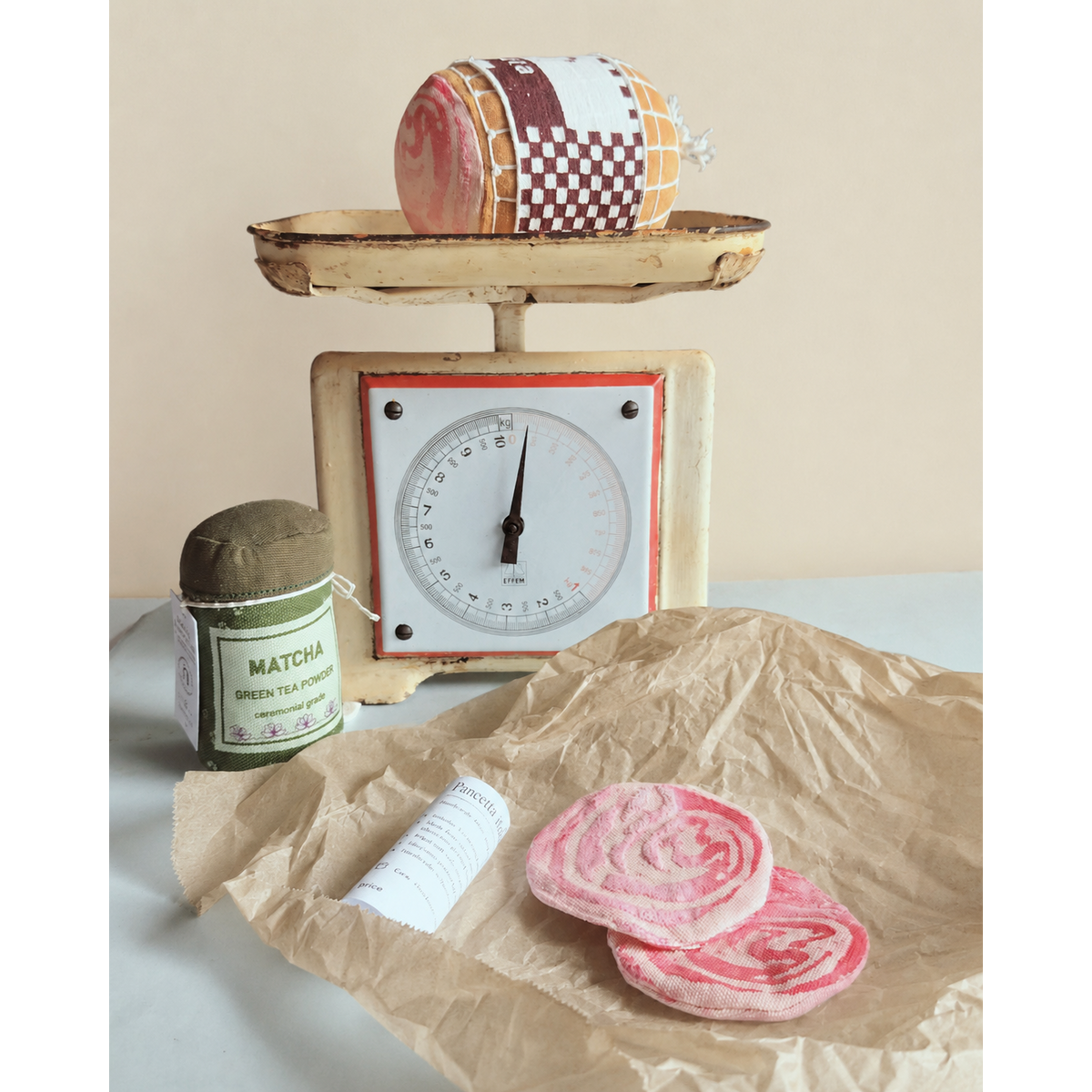 Nourriture de jeu à la pancetta roulée – Ensemble de 2 pièces