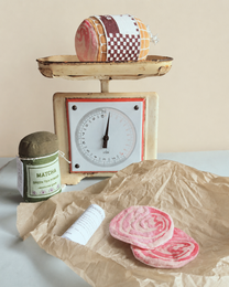 Nourriture de jeu à la pancetta roulée – Ensemble de 2 pièces