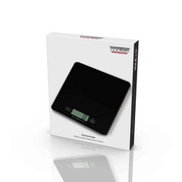 Black kitchen scales