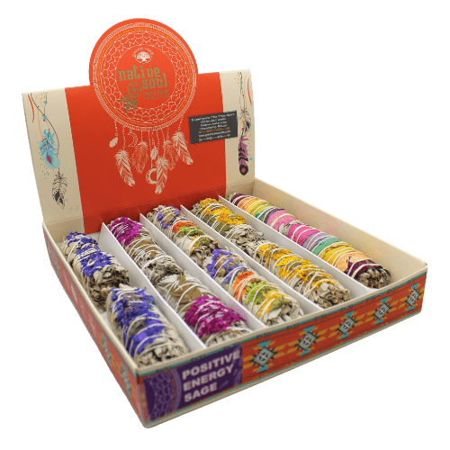 Native Soul Positive Energy Sage Display for Good Vibes