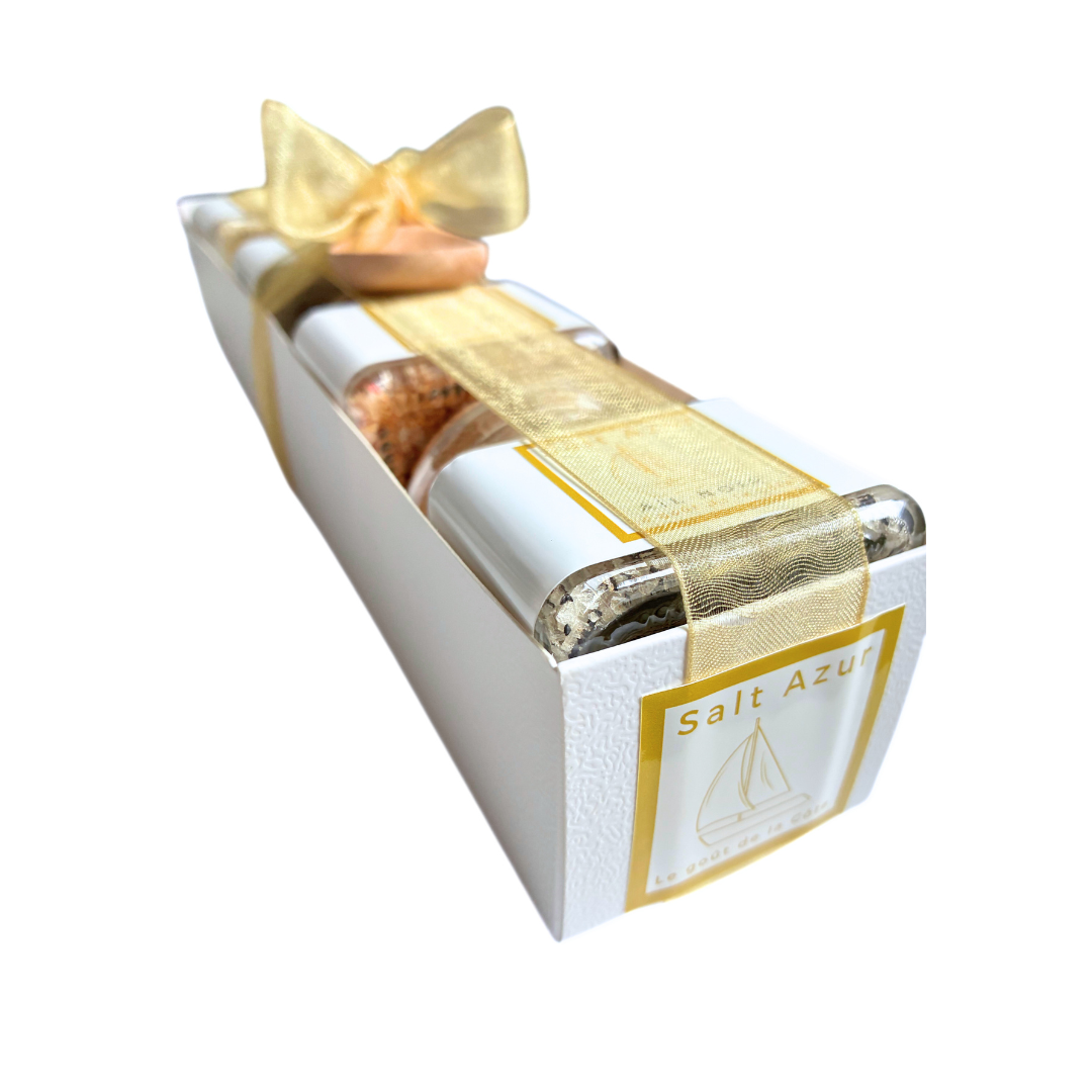 Salz-Quartett Gold Geschenkset