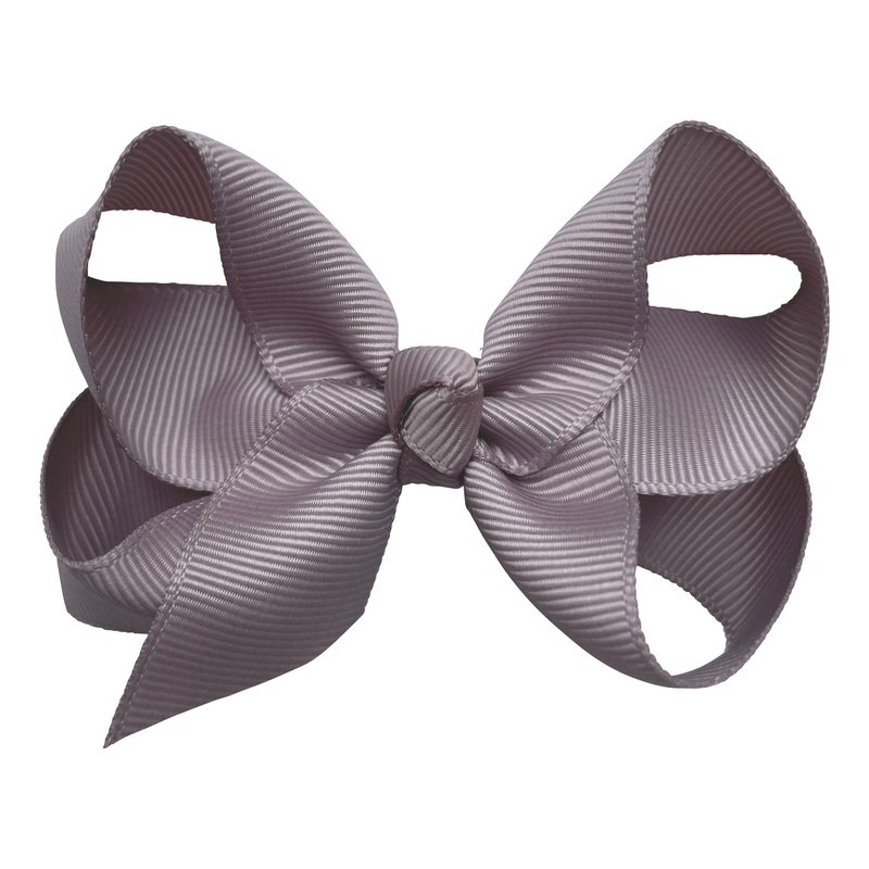 Fiocco per capelli Maxima con clip in marrone chiaro