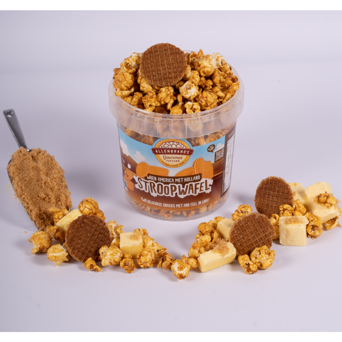 Stroopwafel: Two delicious snacks met and fell in love.