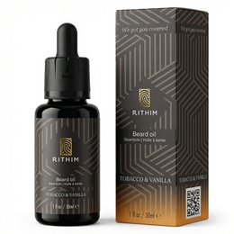 Tabak- und Vanille -Bartöl 30 ml