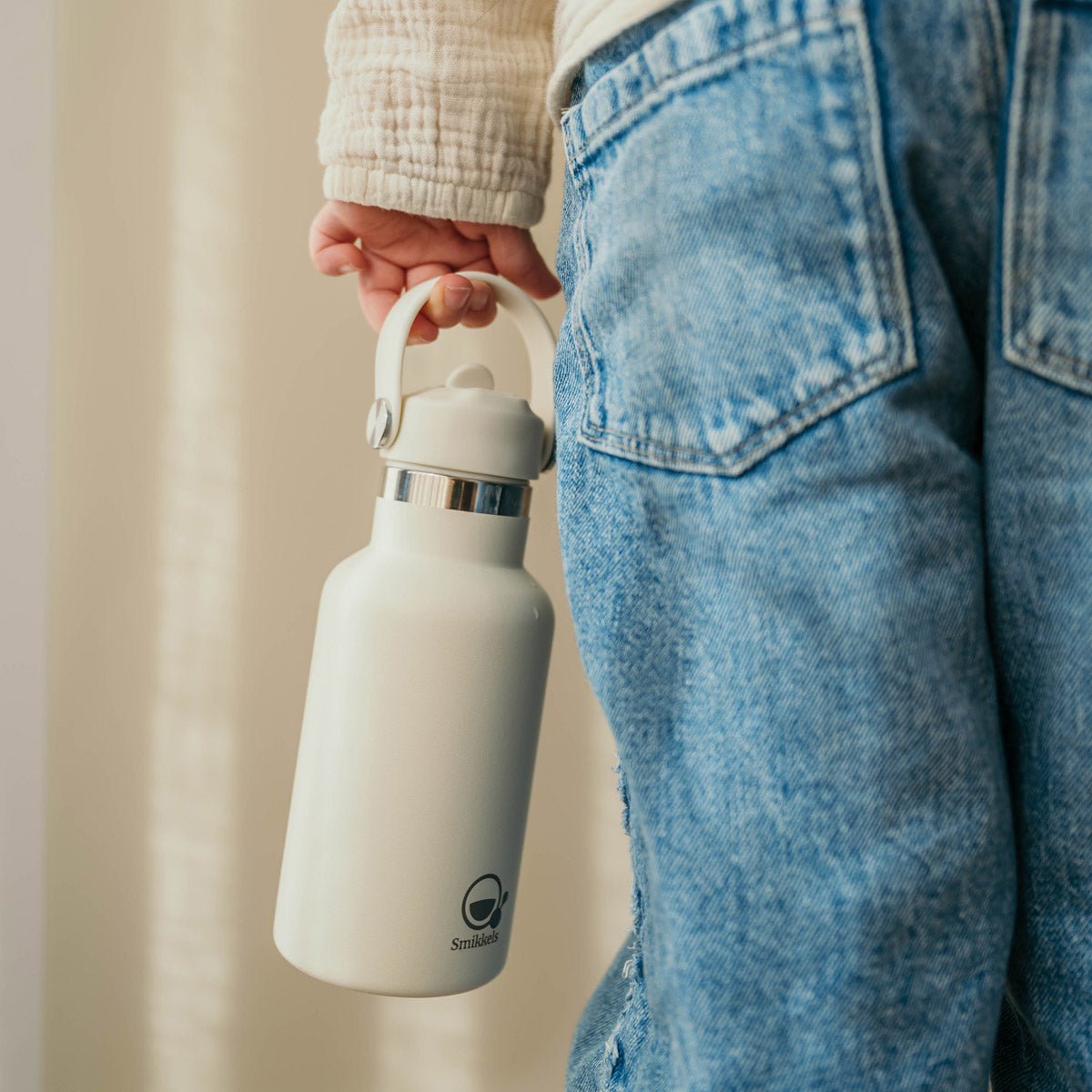 Stainless steel thermos drinking bottle - 350ml