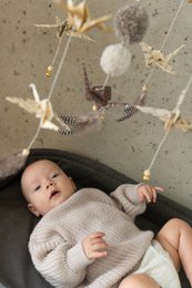 “Gold Dust” Origami Nursery Mobile