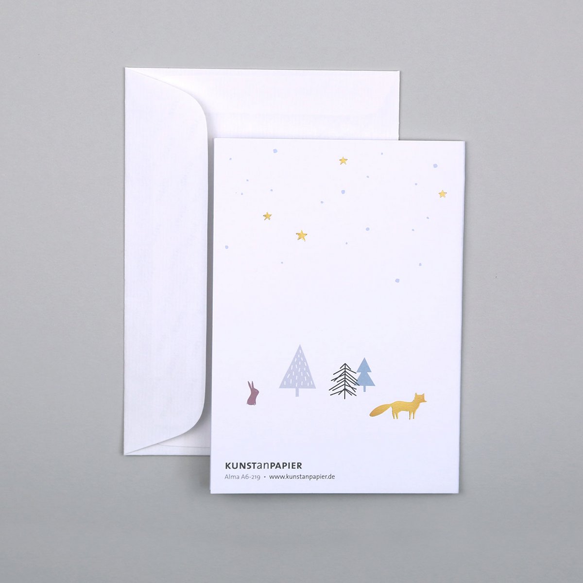 Weihnachtskarte Alma Wald