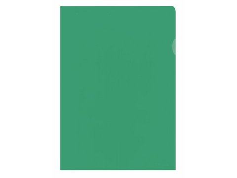 L-kaart Kangaro A4 PP 120 micron transp.generfd groen 10st.