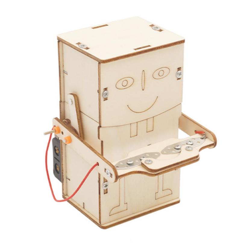 Baukasten Roboter-Münzfresser / Sparschwein - Science Kit