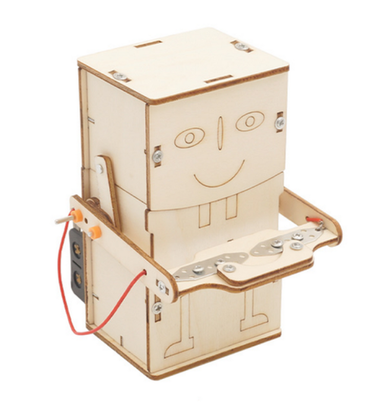 Baukasten Roboter-Münzfresser / Sparschwein - Science Kit