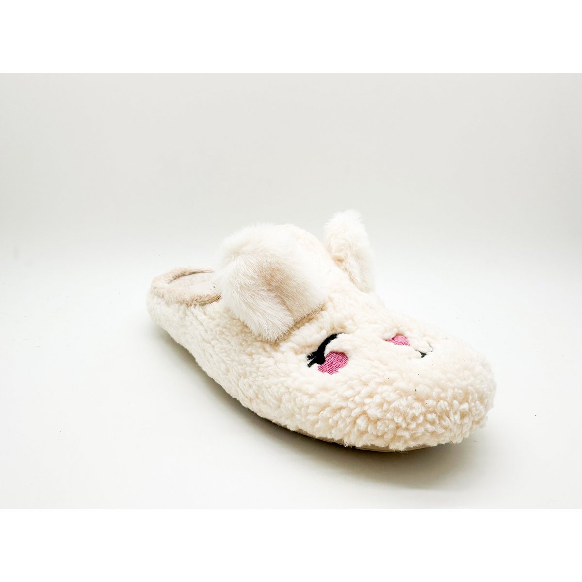thies 1856 ® Organic Rabbit Slipper vegan off white