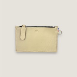 Mini Jade card holder in leather - 10 x 7 cm
