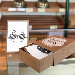 DIY Mini Art – Cats (4 pcs)