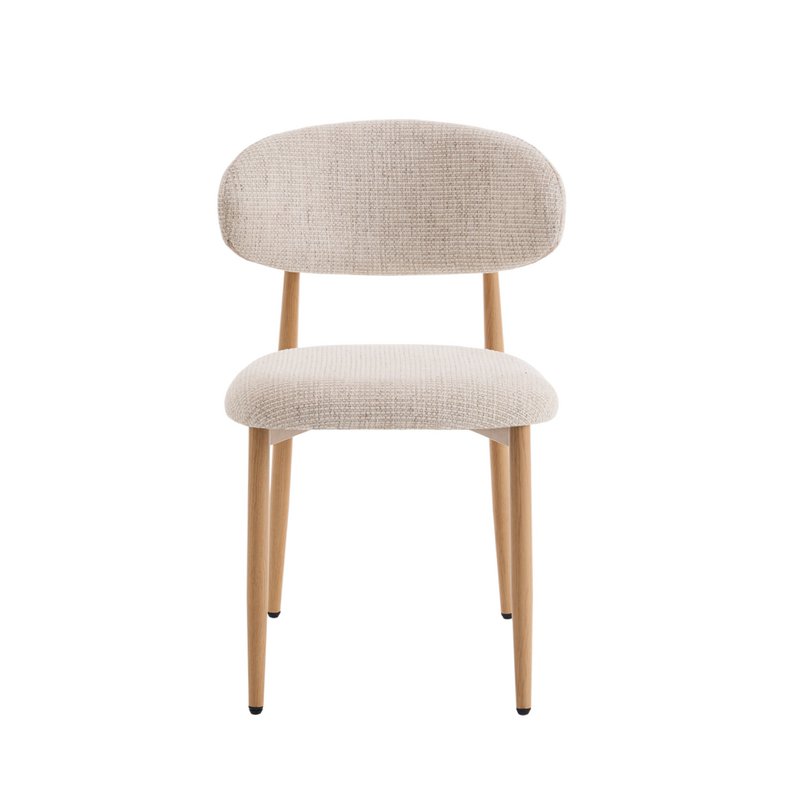Dining room chair Celia Beige Natural Santi