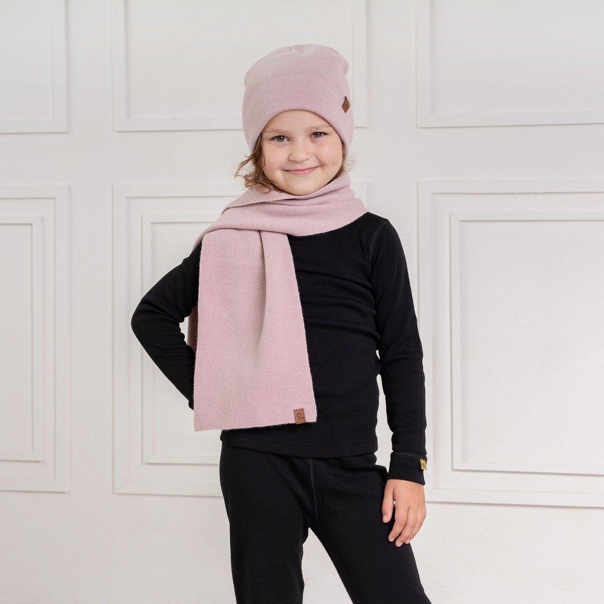 Kids' Knit Scarf Merino & Cashmere