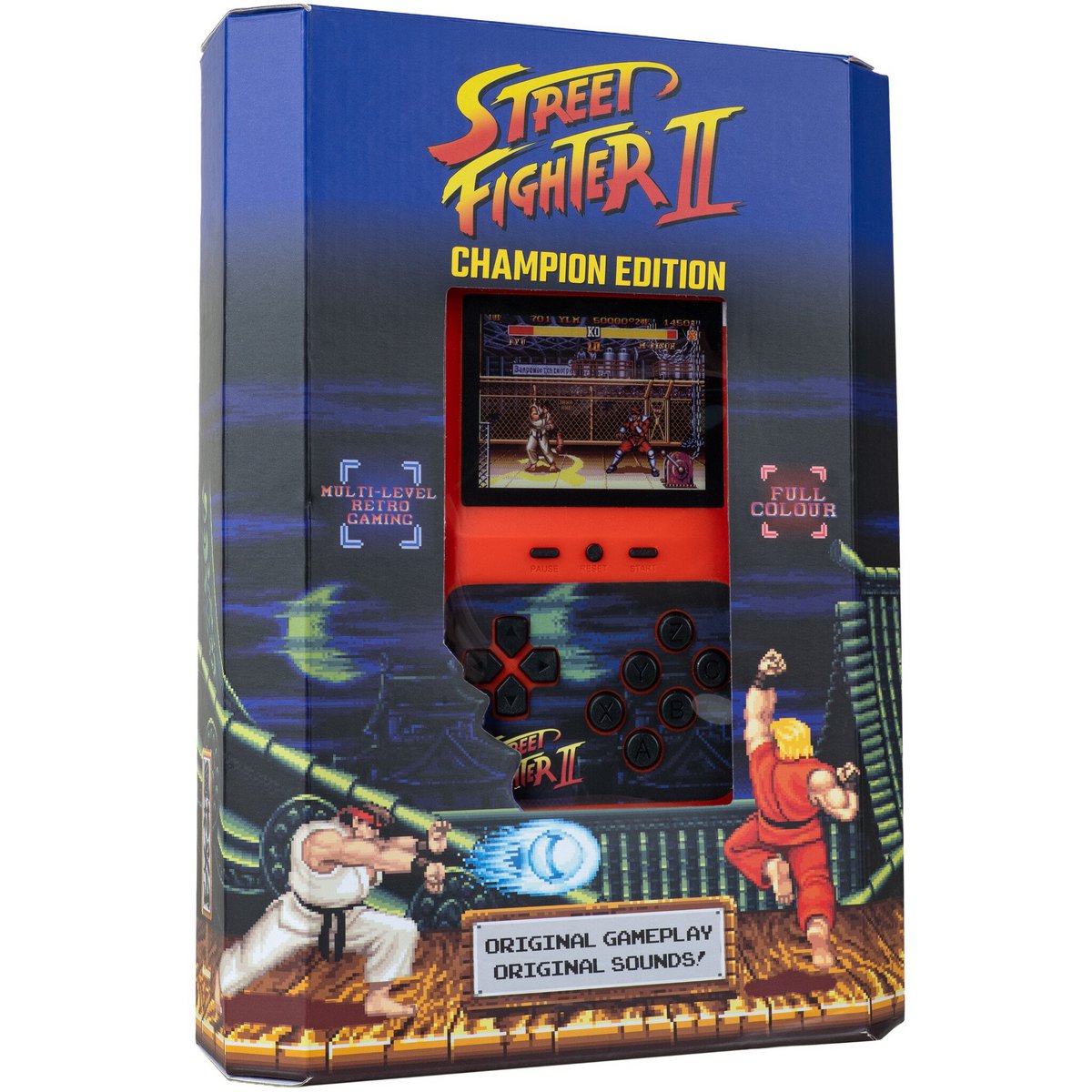 Street Fighter II - retro gaming handheld