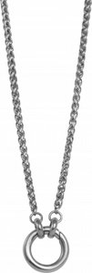 Stainless steel cable chain 80cm with spring ring to open
