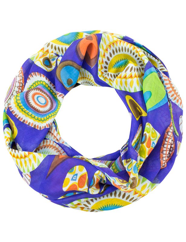 Sunsa set de 3 bufandas de lazo, bufanda de lazo para mujer, pañuelo redondo hecho de 100% algodón, bufanda de tubo para ella, bufanda redonda para verano/primavera/otoño