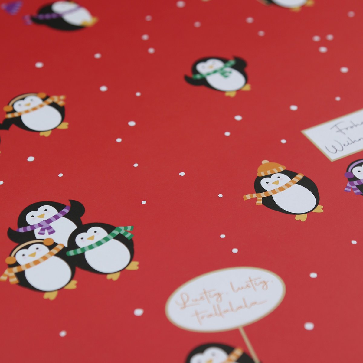 Geschenkpapier Pinguin Peter