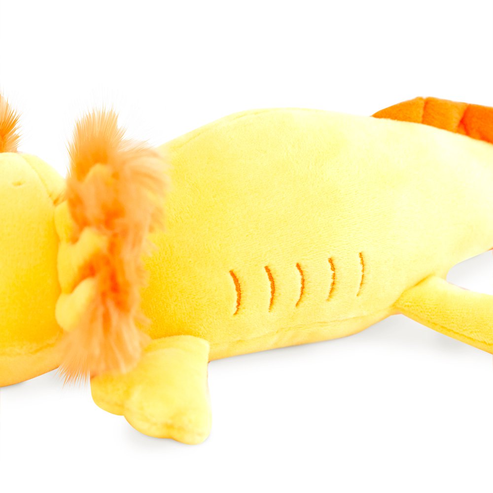 Knuffel, Oceaan, Geel Axolotl 20cm