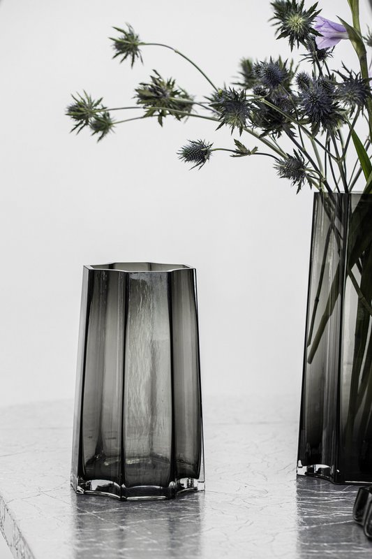 Modern-Classic Luksus vase, stilfuldt design, LENOX 30 Grå