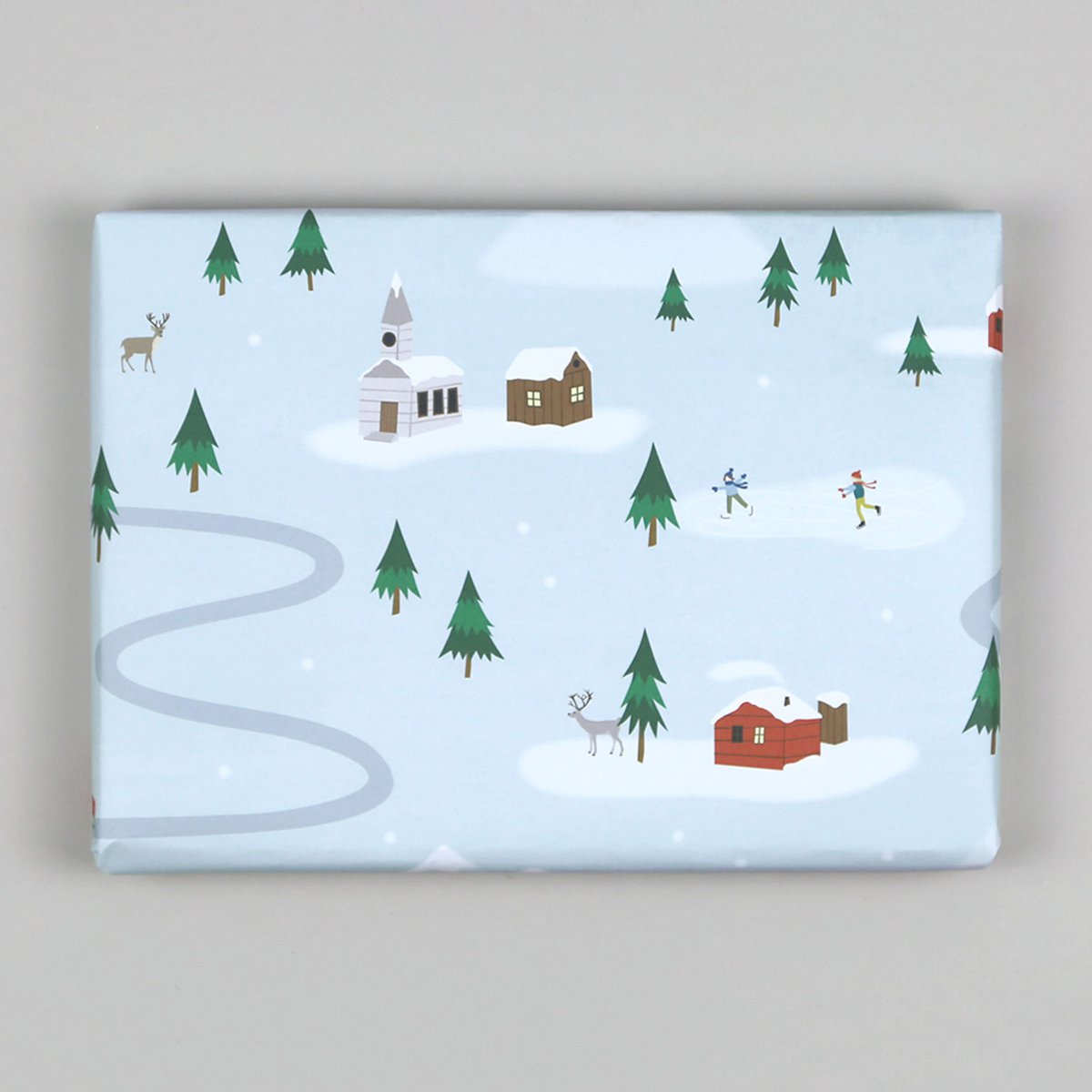 Papel de regalo Navidad Chris