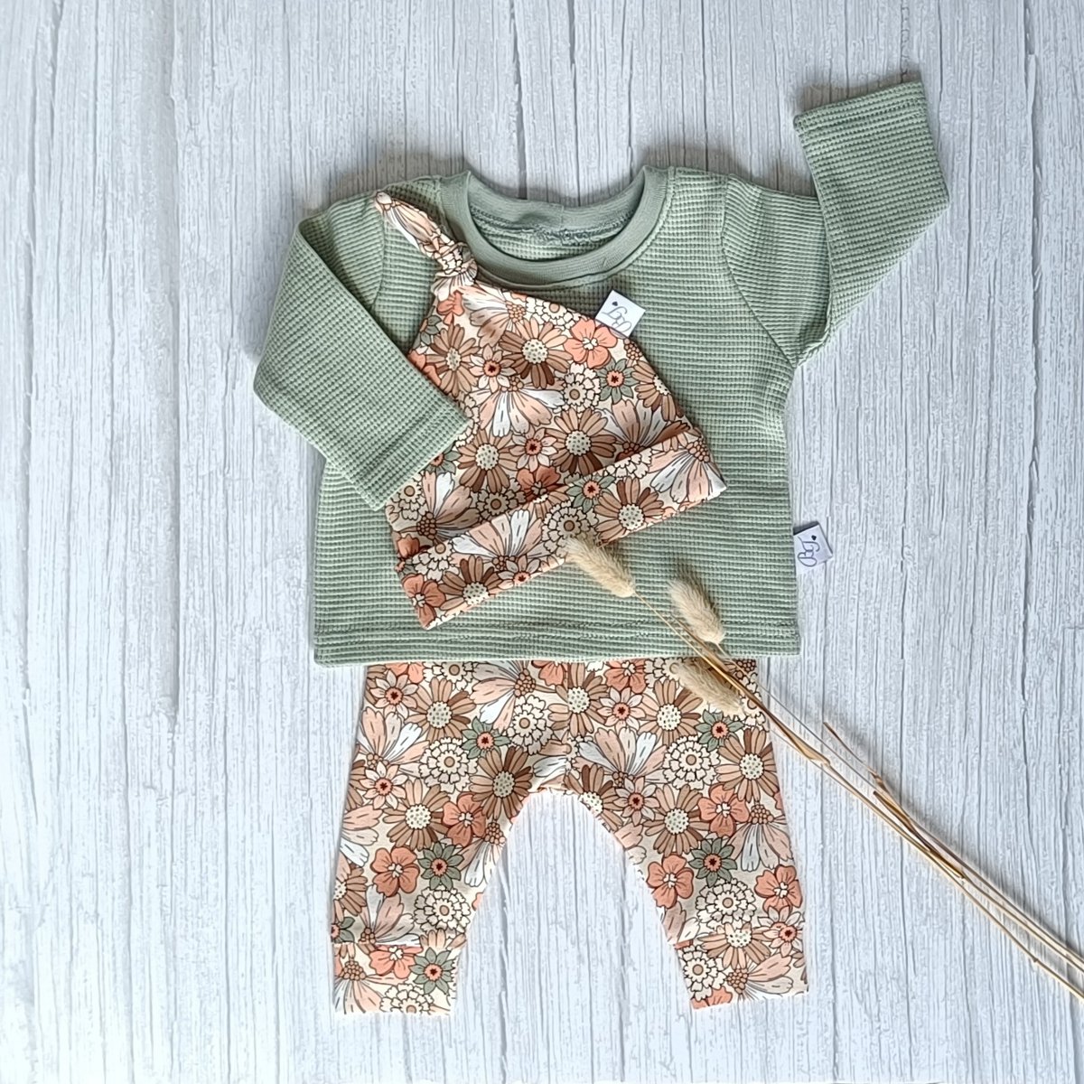 Cuffed Legging Cheerful Flower
