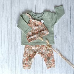 Cuffed Legging Cheerful Flower