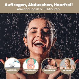 Remove Hair ShaveLess Gesicht Enthaarungspulver 50g