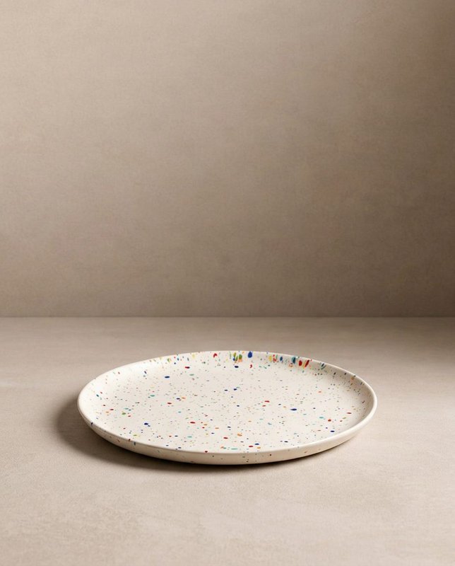 New Party Salad Plate 22cm - Mix 6 Pieces