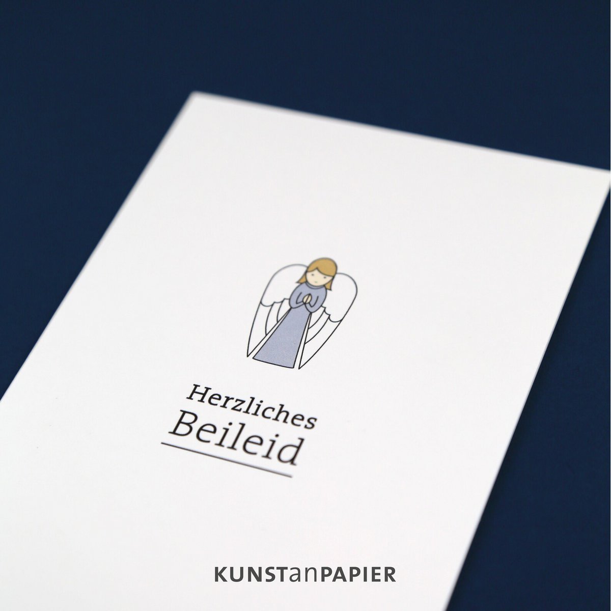 Trauerkarte Christa