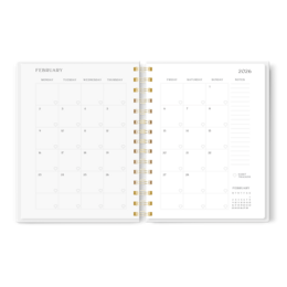 Spiral A5 Planner 2026 Bold Balance