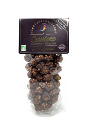 Mørk chokolade fleur de sel popcorn (2024 Epicures guldmedalje)