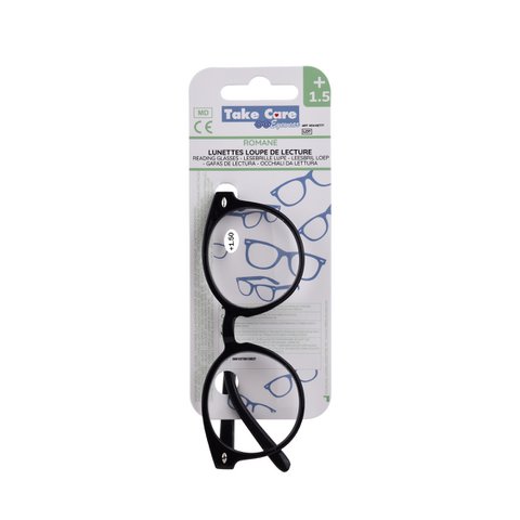 Lesebrille - Romane Black +1,5