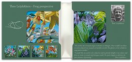 Card folder - Theo Leijdekkers, Frog perspective