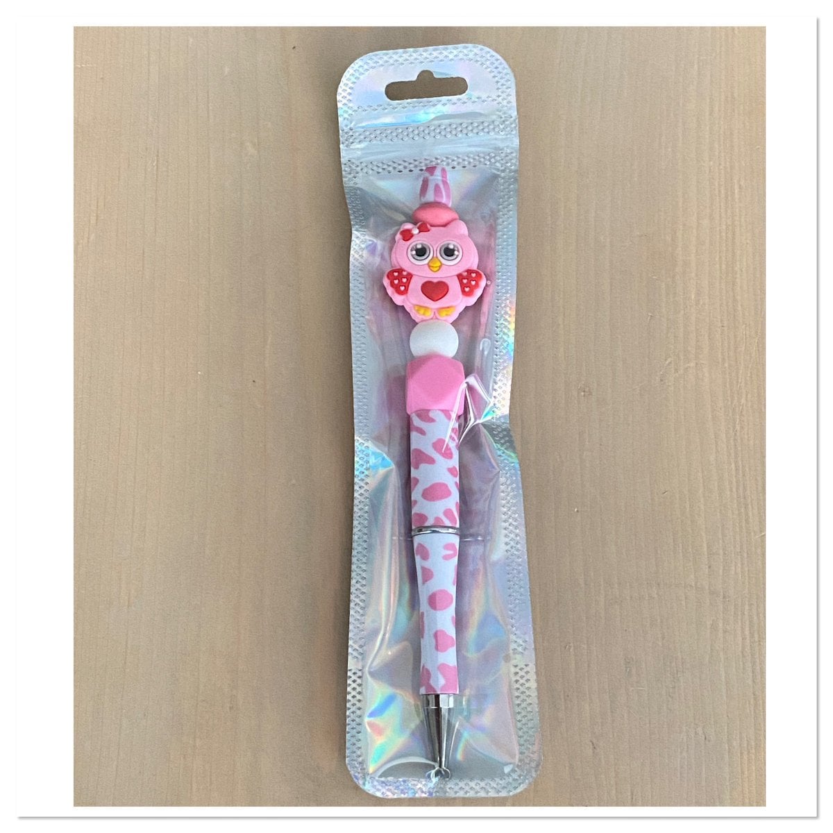 Pen uiltje roze