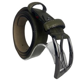 Monogramm Ledergürtel | Echtes Leder | Herren & Damengürtel | 3,5 cm | 8 Farben