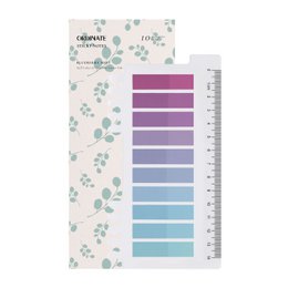 Bosbessenmist | Plakbriefjes | Ordinate transparante plaknotities | Paginamarkering | Esthetische post-it| Plakstrips|
