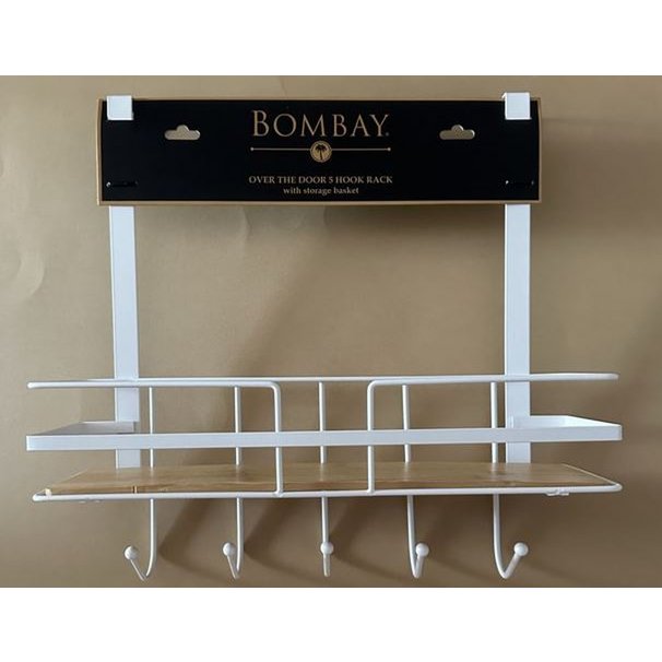 CARL WHITE Estante de baño 42,5x11xh40cm, cabina suspendida