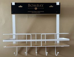 CARL WHITE Etagère salle de bain 42,5x11xh40cm, cabine suspendue