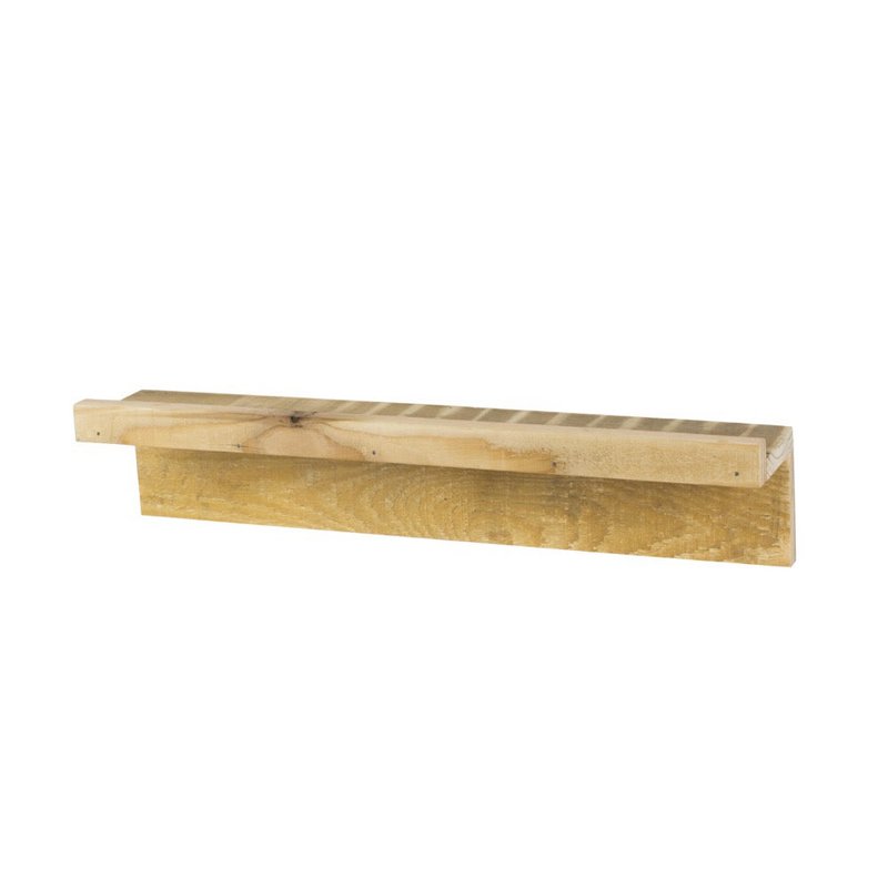 Sustainable wall rack FENCY - shelf Vinyl (35x6.5 cm)
