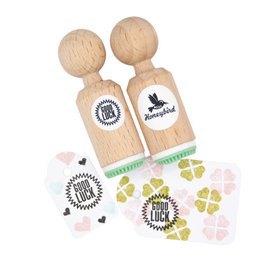 Ministempel - "VIEL GLÜCK"