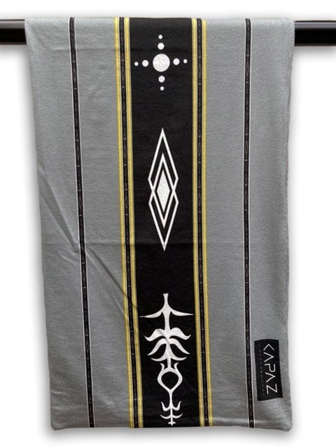 KAPAZ scarf - Tenun grey