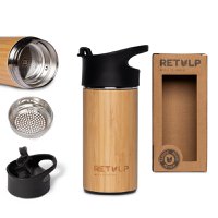 Tumbler Bamboo Tumbler Insulated double wall mug 250 ml